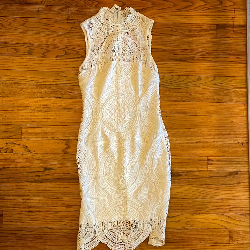 Brand new white dress